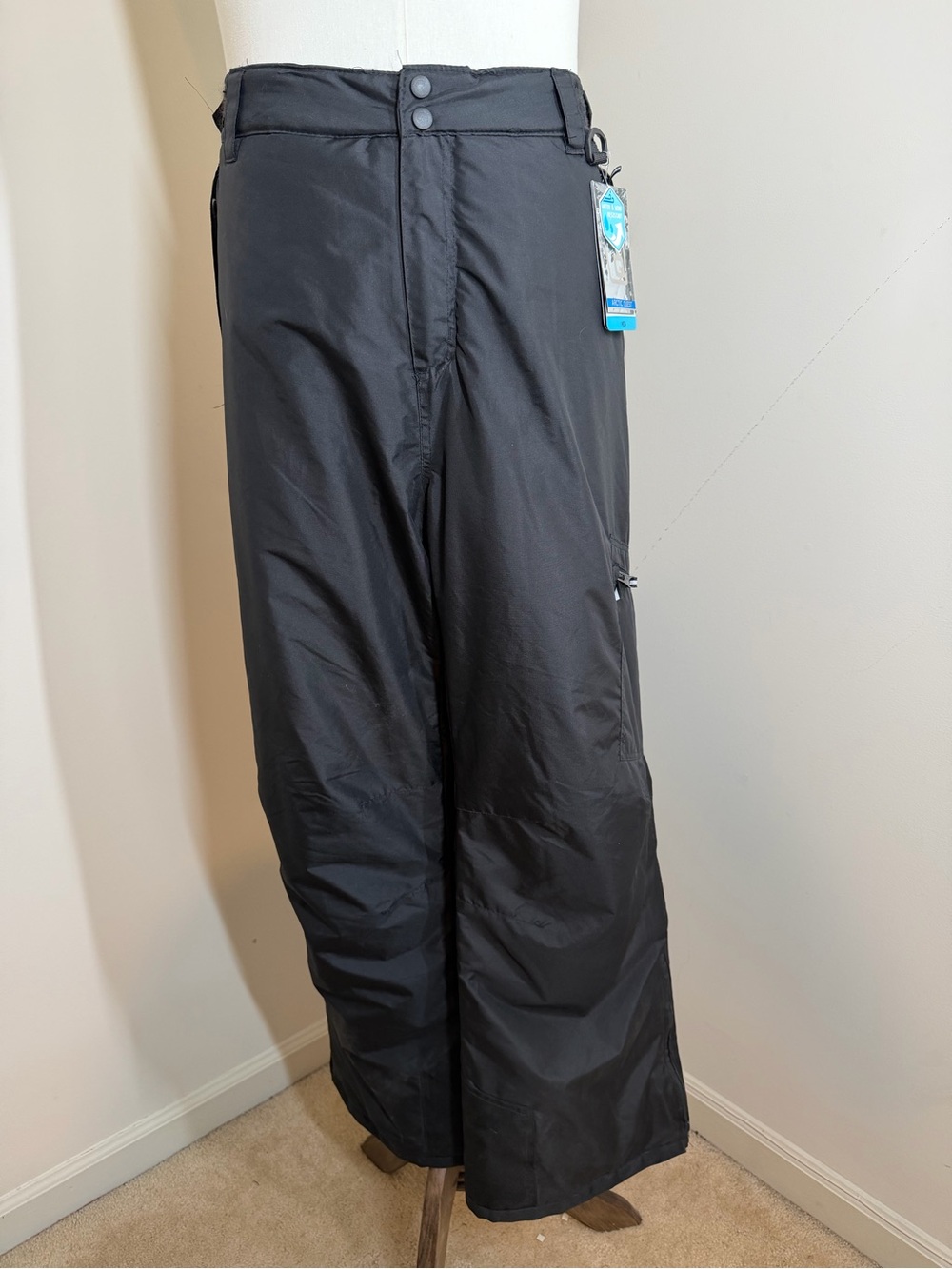 NWT! Arctic Quest Men’s Black -SZ XL- Insulated Snow Ski Snowboarding Pants
